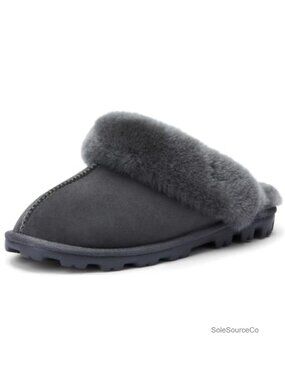 100% Genuine Australian Sheepskin Scuff Slippers